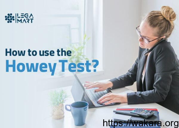 A lawyer researching on Howey test